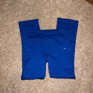 Jaanuu women bootcut scrub bottoms. Size XS. Royal blue color